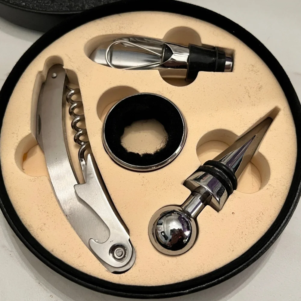 Campania Five Piece Wine Tool Set